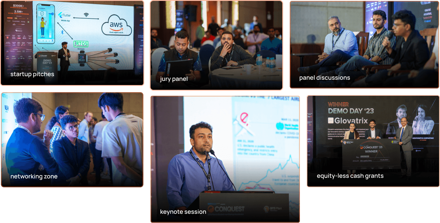 Demo Day Collage